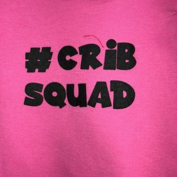 CJP #CribSquad Infant Girls‎ 2 Piece Pink Baby Set Shirt 3-6 months - Picture 3 of 5